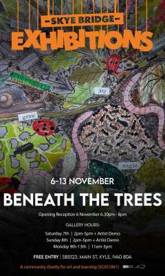 Beneath The Trees - Group Exhibition by Local Artists  -6/11- 13/11