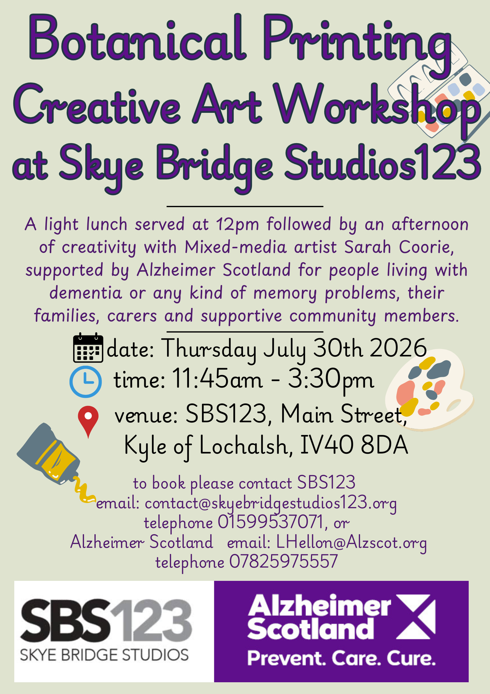 Botannical Printing Creative Art Workshop I  Learning- 30/7